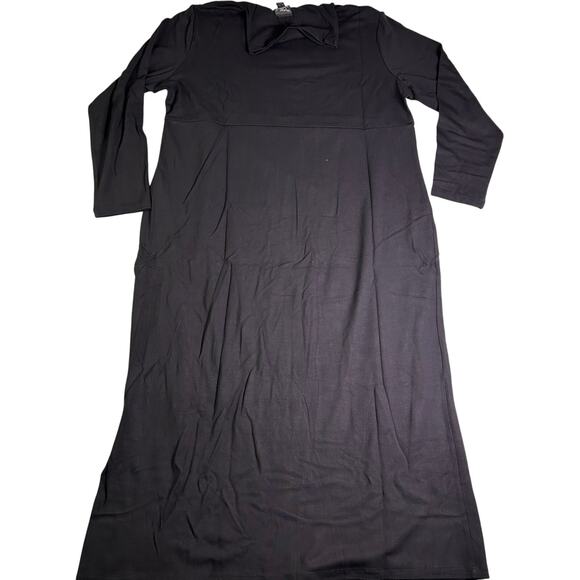 NWT Women with Control LBD Womens XL Finespun Jersey Tummy Control Midi Dress - Picture 3 of 7
